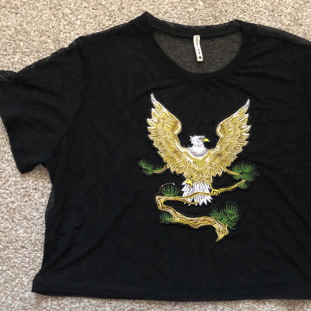 Black Mesh LF Inspired Shirt